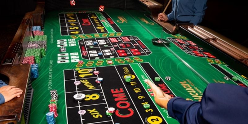 Chiến thuật chơi Craps 8xbet hiệu quả tại 8XBET